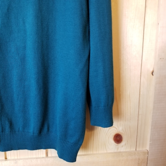 Van Heusen Cotton 3/4 Length Sleeve Button Up Cardigan Sweater NWT - Picture 4 of 13